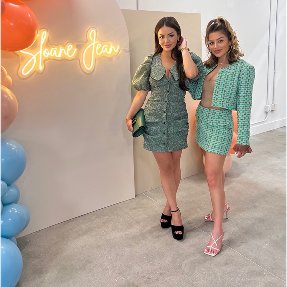 Ganni Jacquard organza minidress - Picture 6 of 6